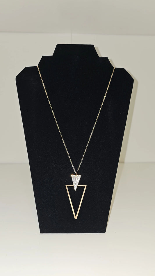 V Shapped Long Necklace